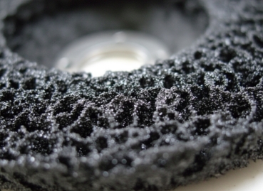 Grobreinigungsscheibe,CBS Scheibe Reinigungsscheibe 125 mm Schwarz